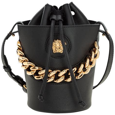 versace bucket bags|versace collection evening bag.